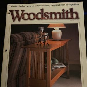🎉5/$10🎉 Woodsmith magazine vol 18 number 104 April 1996 full length mirror